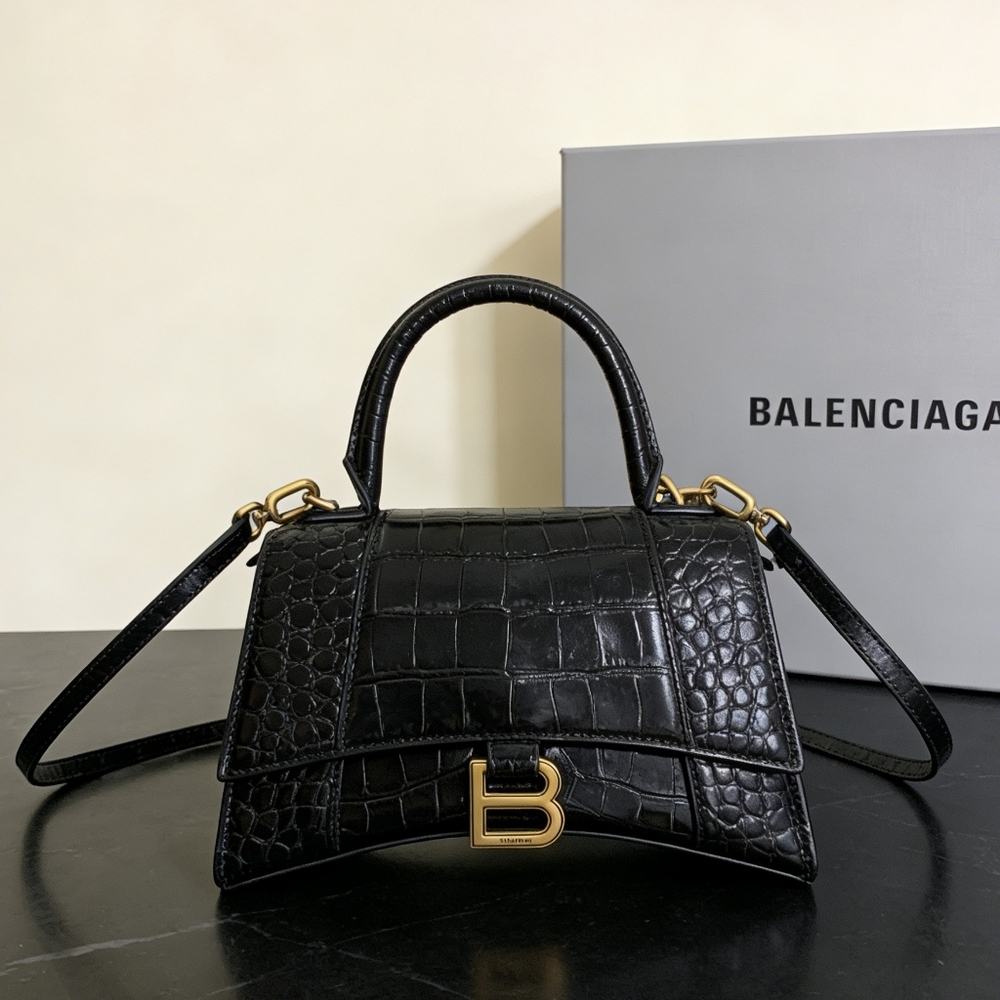 Balenciaga Hourglass Small Top Handle Bag
